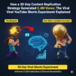 How a 30-Day Content Replication Strategy Generated 3.4M Views: The Viral YouTube Shorts Experiment Explained